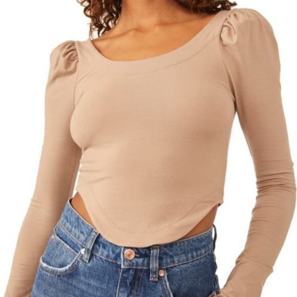 Free People Reversible Willow Top size medium (b21) - Picture 2 of 6